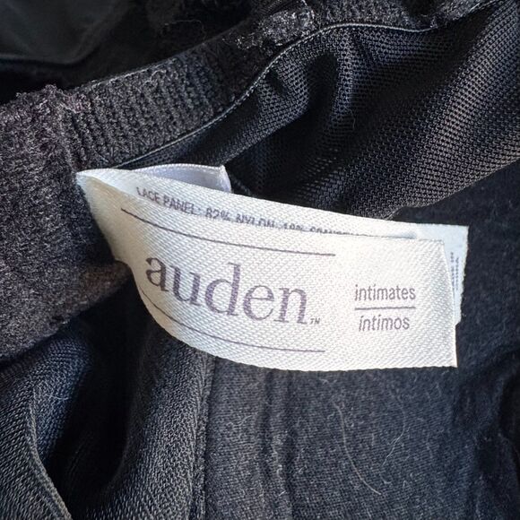 Auden Black Lace Sheer Mesh Bodysuit Teddy Lingerie One-Piece Women’s XL - Picture 4 of 6